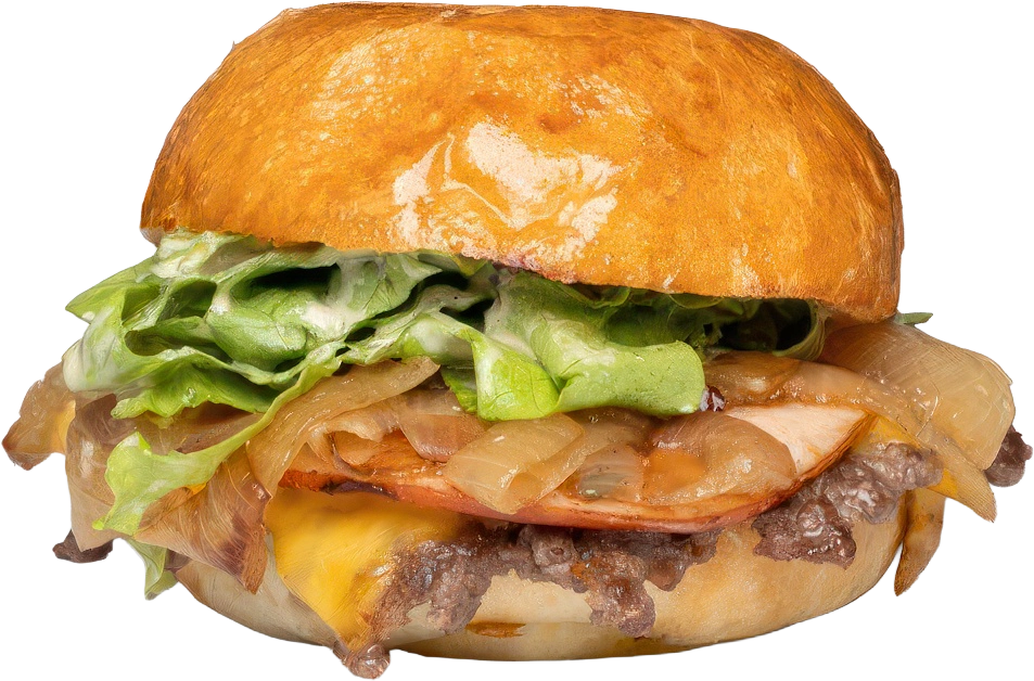 Smash Kentucky burger