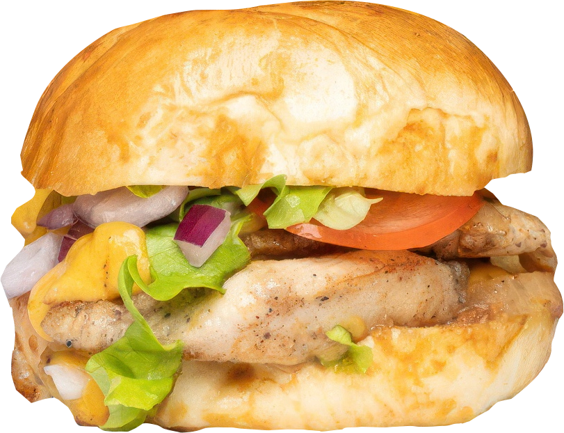 chicken smash burger